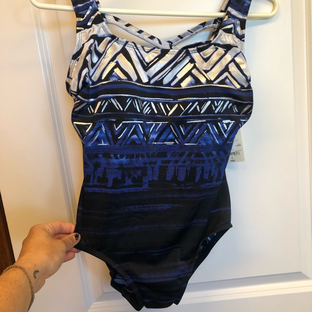 St. John’s Bay Secretly Slender One Piece Bathing Suit